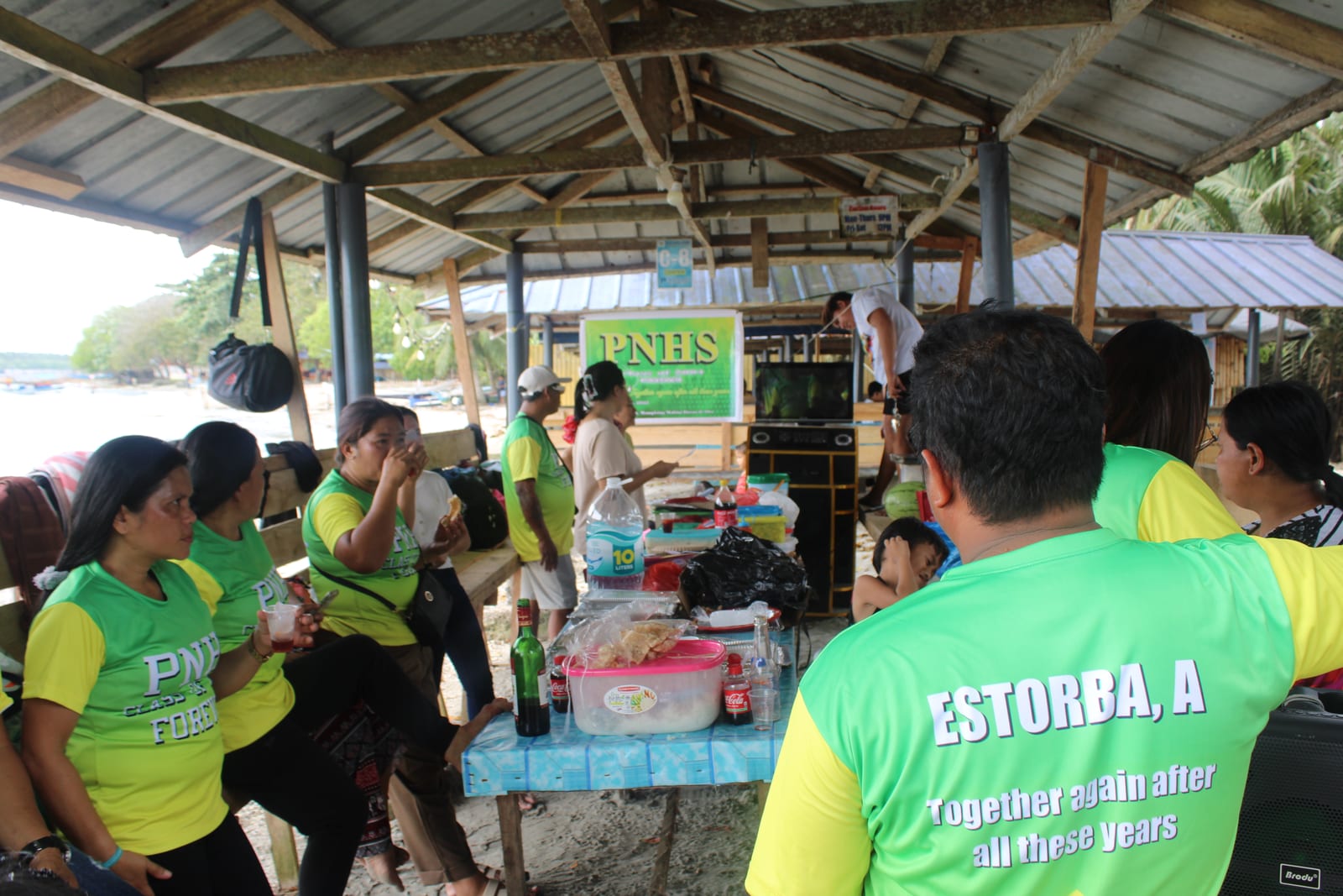 Reunion moment